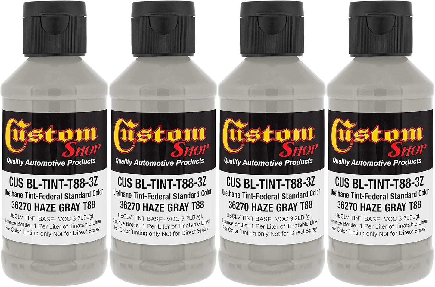 Custom Coat Camouflage Series Urethane Tint Concentrate Pack of 4