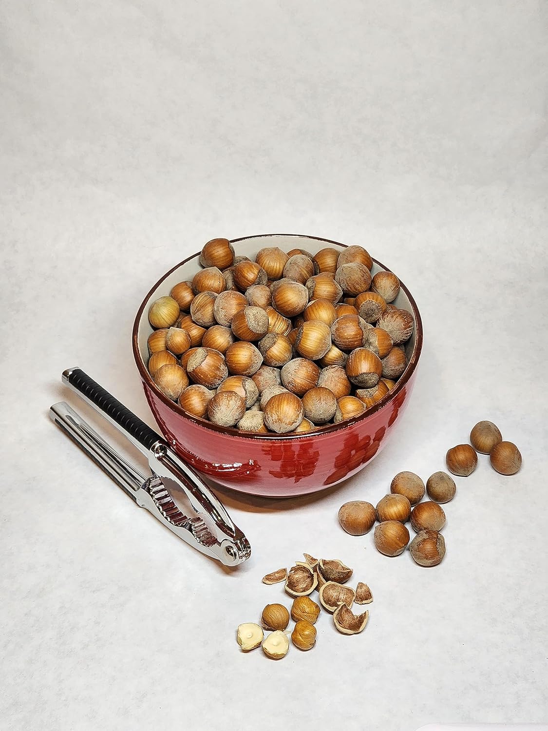 Hazelnuts in Shell from Family Orchard - Roasted 8 Pound Bag