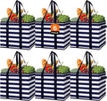 Reusable Grocery Bags Large Water Resistant Tote Bags for Shopping