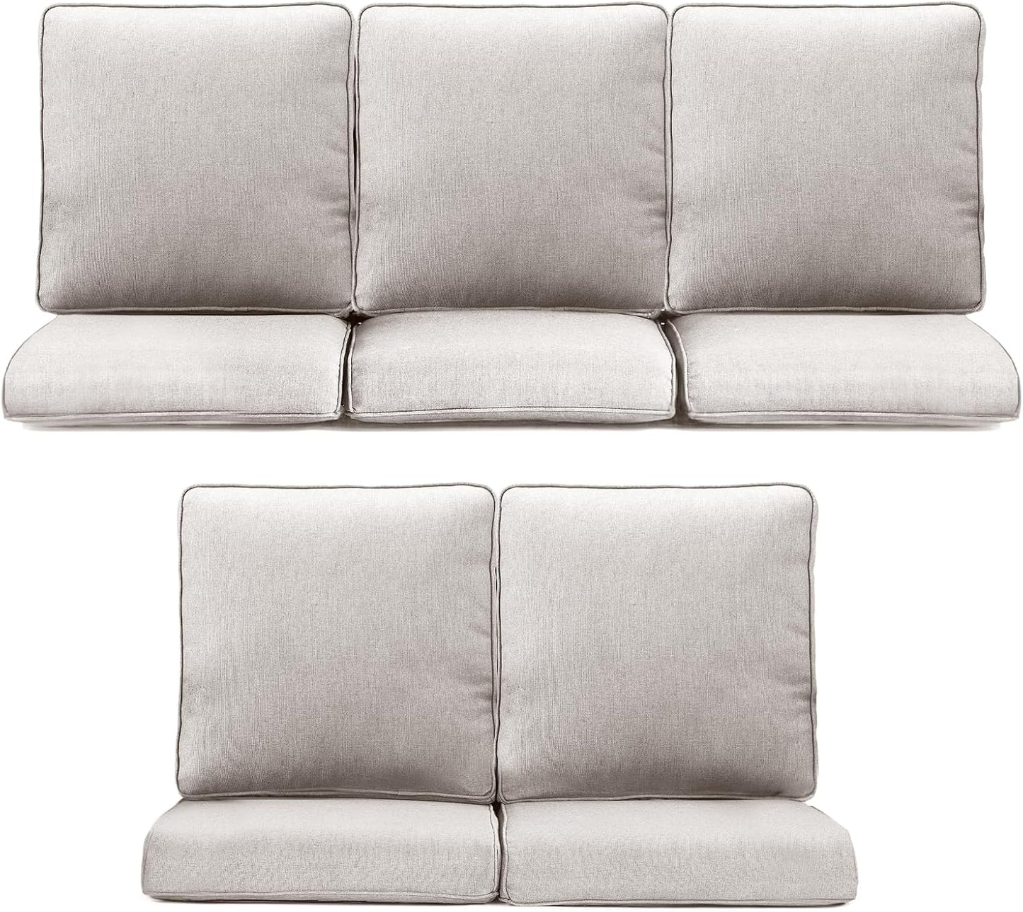 Patio Chair Cushions 5 Packs for Outdoor Glider Rocking Chairs