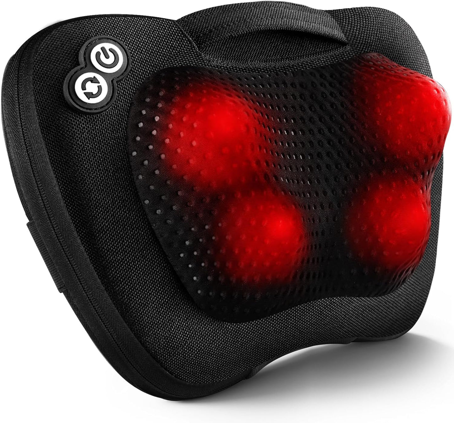 Deep Kneading Back Massager with Heat for Neck and Shoulder Relief