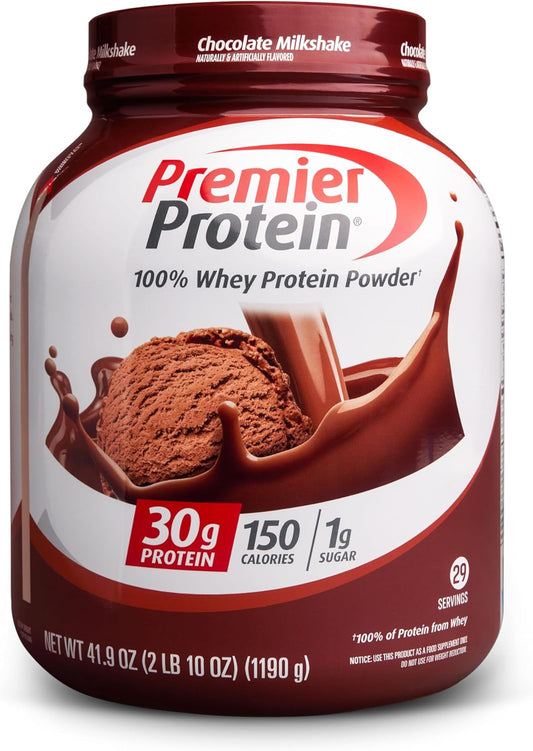Premier Protein Powder Chocolate Milkshake 30g Protein 29 Servings