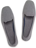 Women's Loafer Flats Square Toe Comfortable Office Work Shoes - Easy