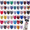 Big Dog Bandanas 50PCS Large Breed XL Paw Bone Print - Bulk Pack