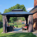 Domi 10ft x 10ft Hardtop Gazebo for Outdoor Living