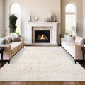 8x10 Area Rugs for Living Room, Vintage Floral Non-Slip Rug