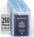 EcoEarth 4x6 Inch Passport & Card Holders - XXL Vertical ID Holder