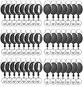 Retractable Badge Reel with Carabiner Clip for ID Holders