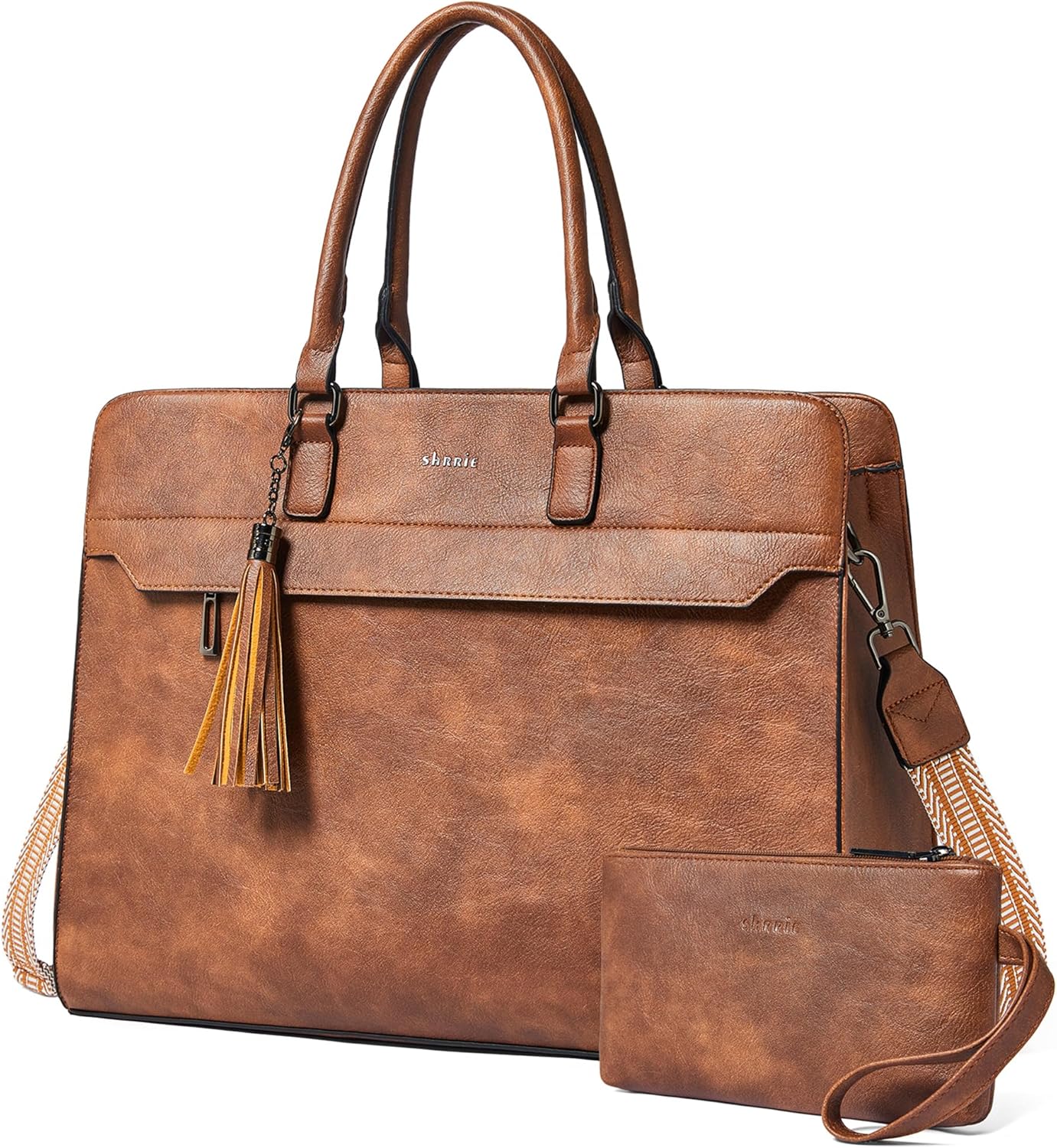 Shrrie 15.6 inches Laptop Bag for Women - Stylish Work Tote