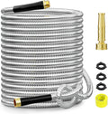 125 FT Garden Hose 304 Stainless Steel - Kink Free, Lightweight