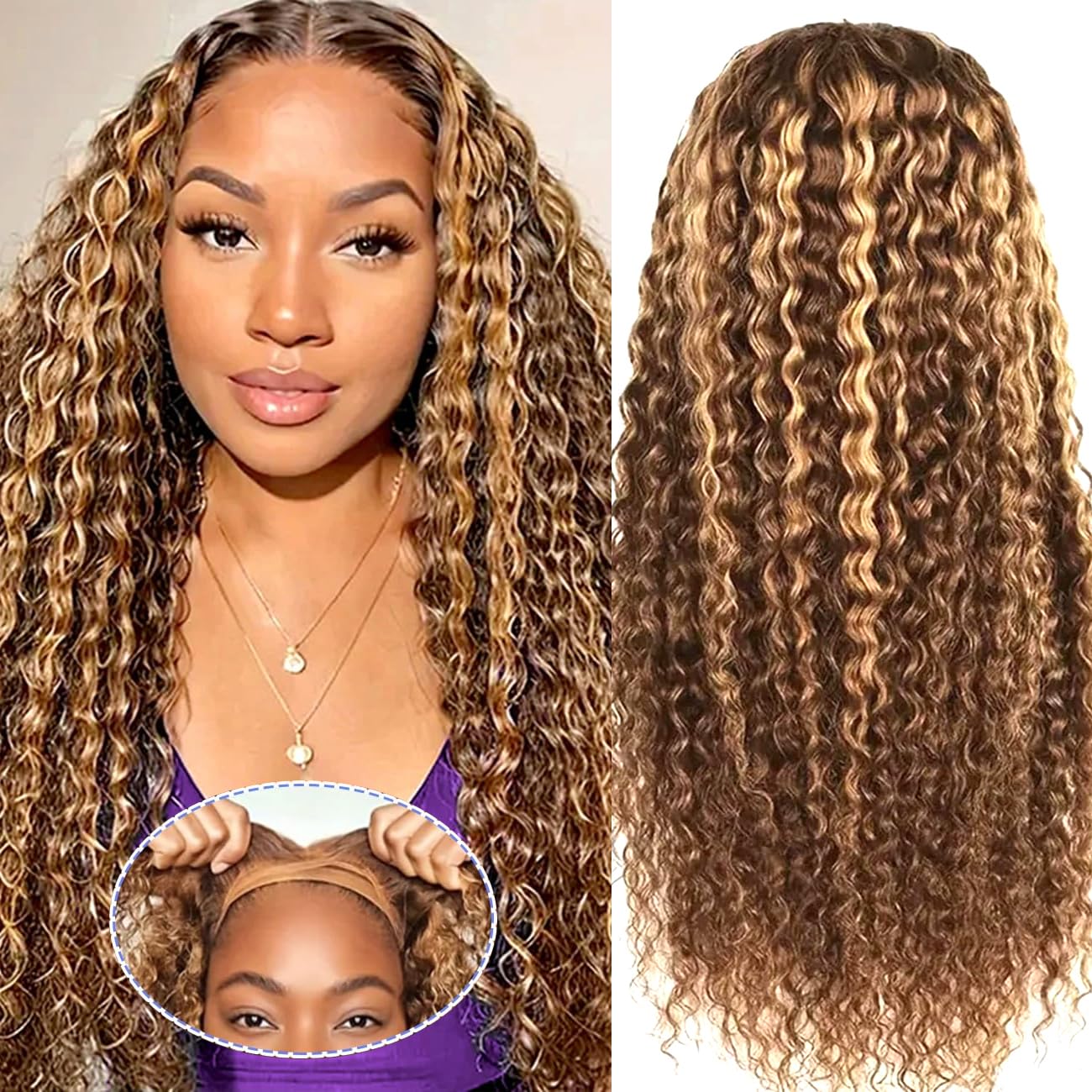 Ombre Highlight Wear and Go Glueless Wigs for Effortless Style