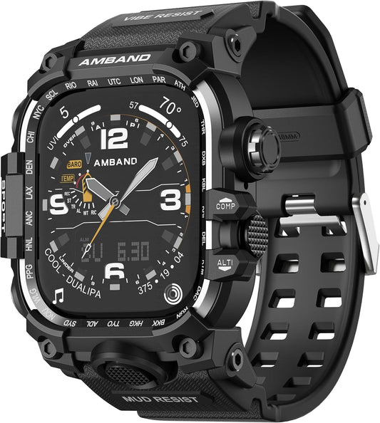 amBand Rugged Case for Apple Watch 46mm - Tactical Protection