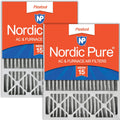 Nordic Pure 20x25x5 Lennox Replacement MERV 15 Air Filters 2 Pack