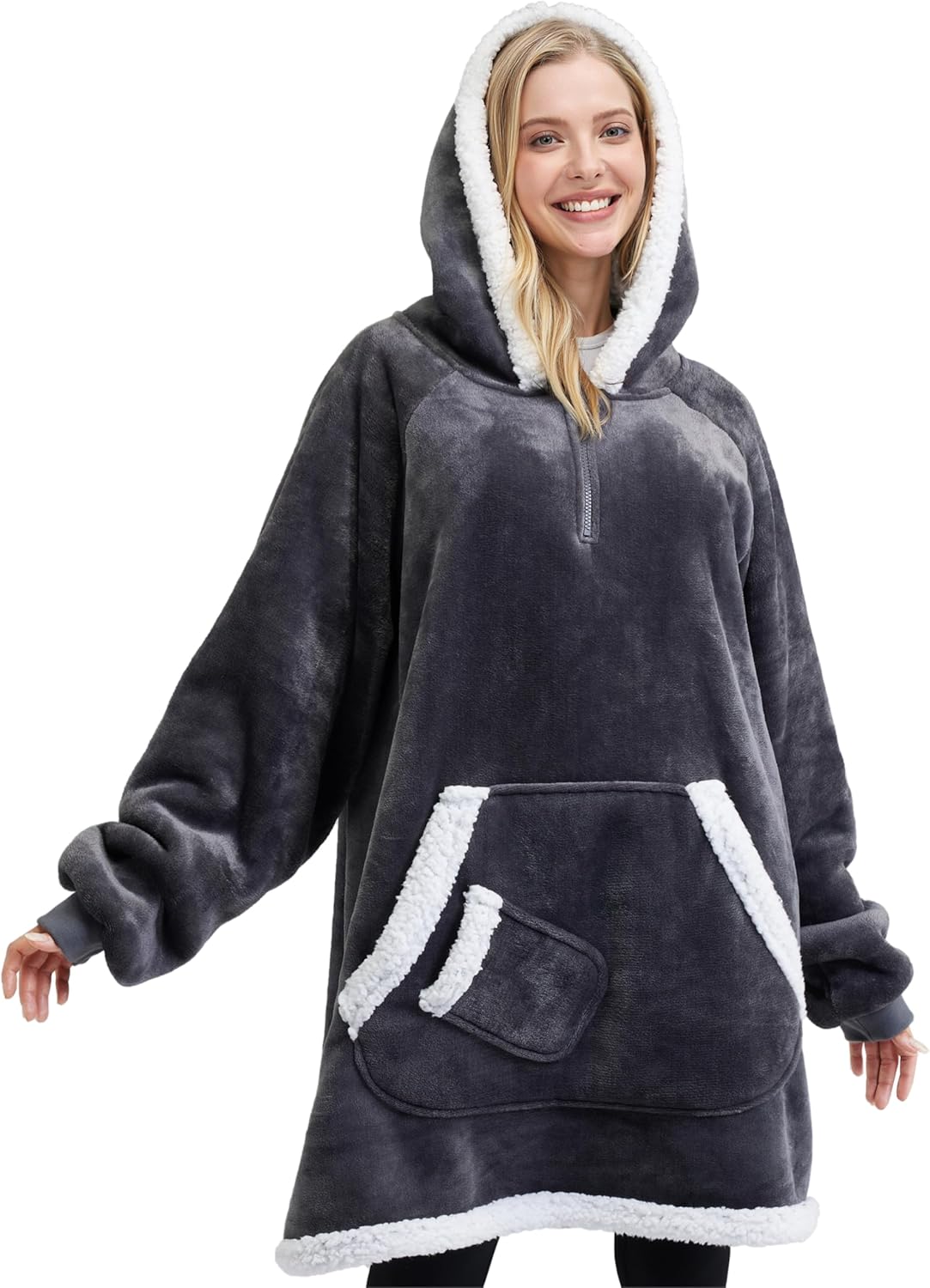 Giggling Getup Wearable Blanket Hoodie for Ultimate Comfort