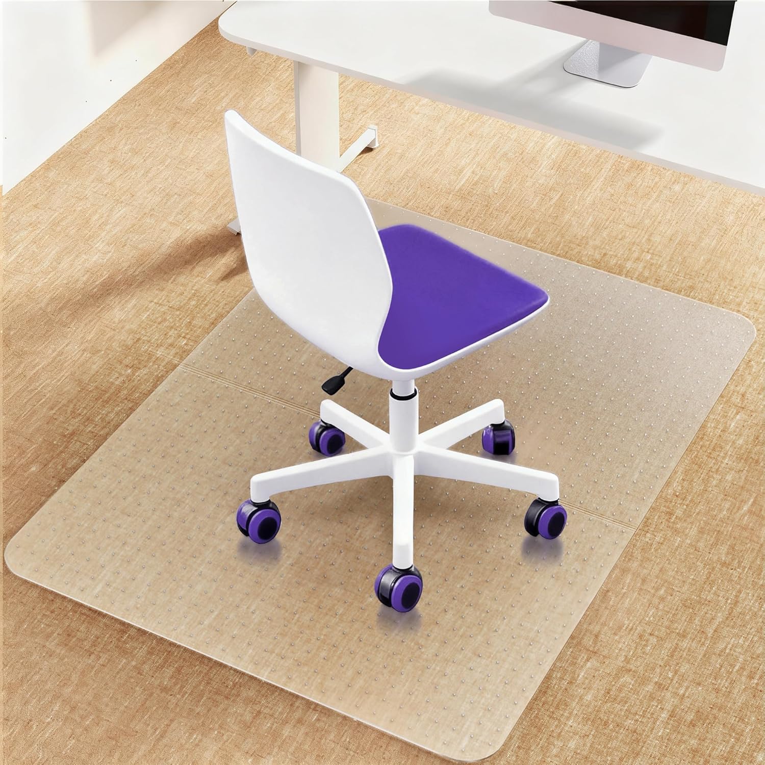 Office Chair Mat for Carpet: Heavy Duty 36in x 48in Clear Pad