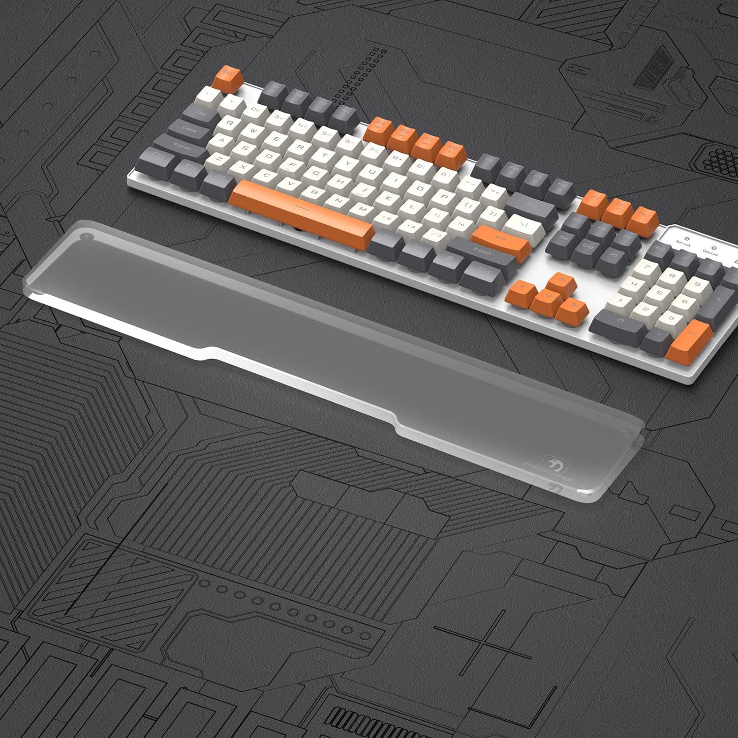SELORSS Ergonomic Keyboard Wrist Rest - Enhanced Comfort