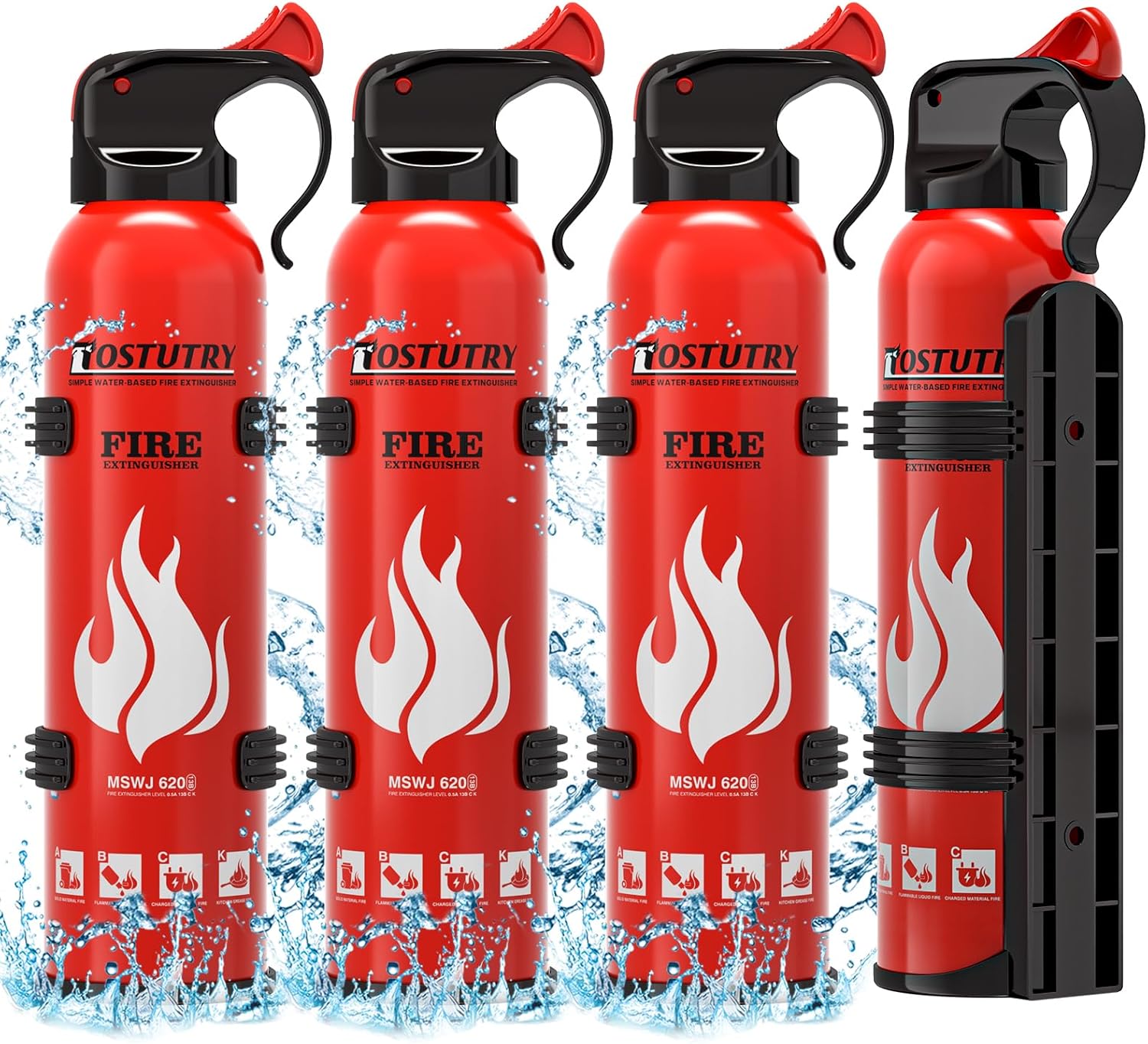 Upgraded 8-IN-1 Fire Extinguisher for Home Vehicle Kitchen Boat
