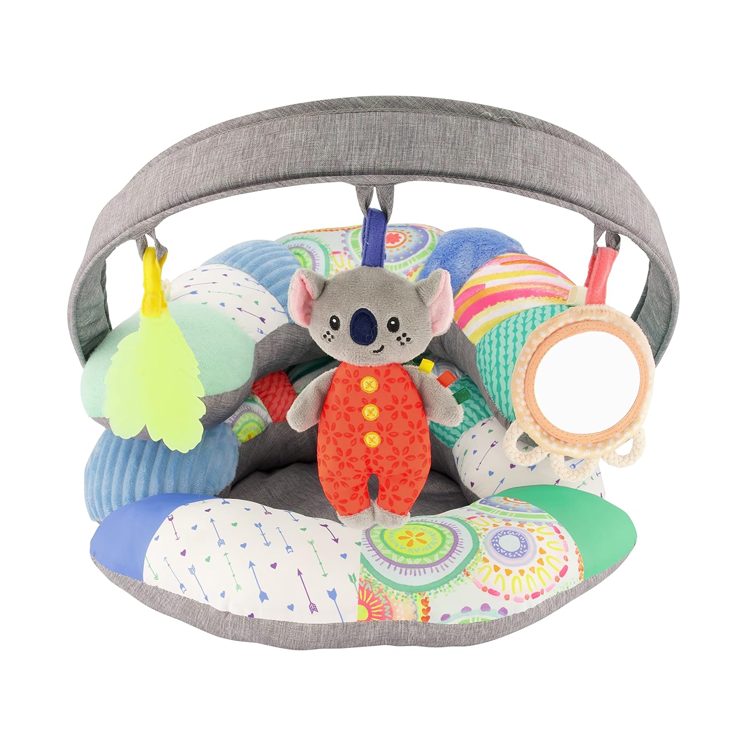 Infantino 3-in-1 Tummy Time Support & Mini Gym for Babies