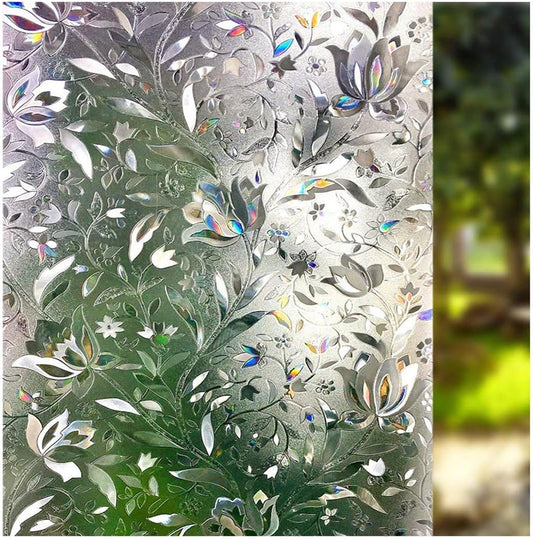 LEMON CLOUD Decorative Window Privacy Film for Home Use