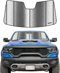 Windshield Sunshade for Ram 1500 2019-2025 with 5 in Sensor - Stops