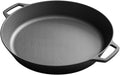 Pre-Seasoned Large Cast Iron Skillet 17 in - Extra Large Outdoor Pan