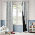 jinchan Blackout Nursery Curtains for Playful Bedrooms