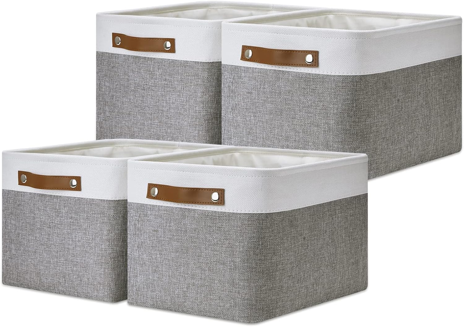 DULLEMELO Fabric Baskets for Storage and Organizing Needs