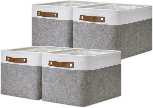 DULLEMELO Fabric Baskets for Storage and Organizing Needs