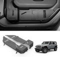 Metal Front Door Pocket Storage Box for 2018-2025 Jeep Wrangler JL