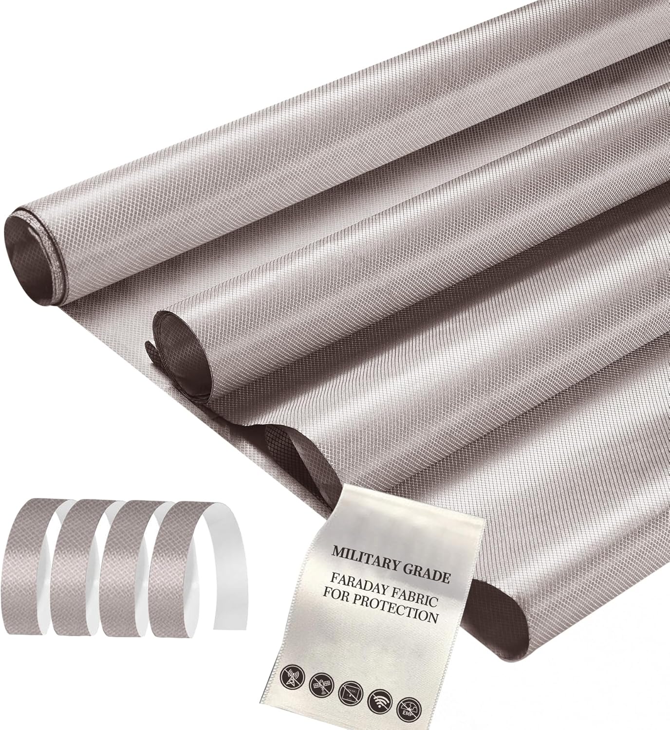 Faraday Fabric 43in x 196in for Military Grade Signal Protection