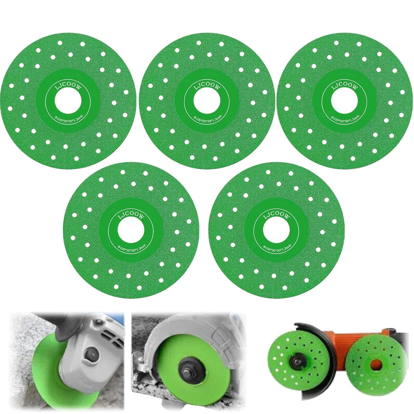 5 Diamond Glass Cutting Blades - Precise Cuts!