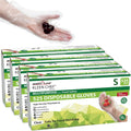 Disposable Food Handling Long Cuff Poly Gloves - Food Safe