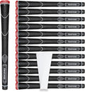 Geoleap Rubber Golf Grips Set - Ultimate Non-slip & Shock-absorbing Upgrade