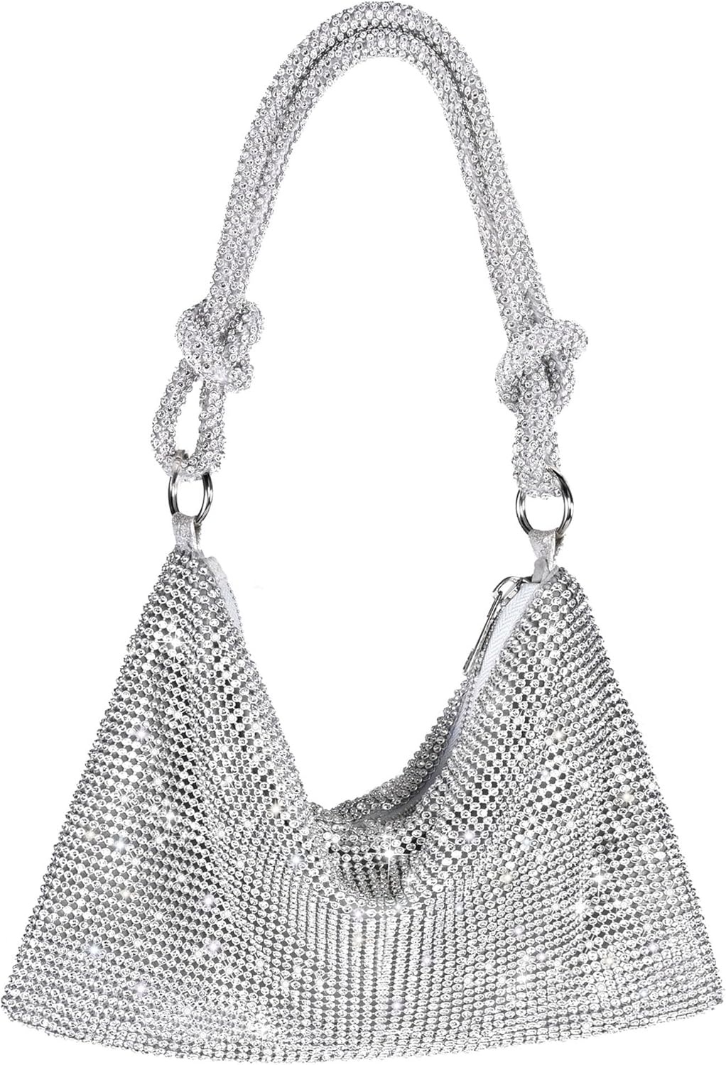Rhinestone Purse Sparkly Evening Bag for Women Clutch Handbag