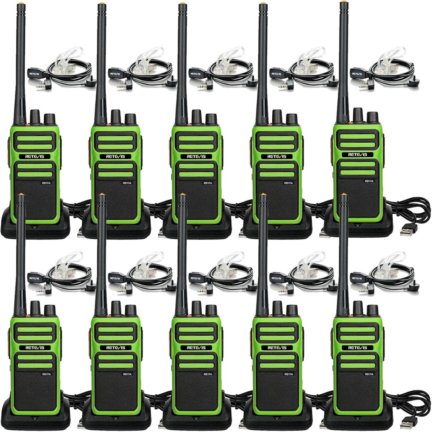 Retevis RB17A Walkie Talkies Long Range for Business Use