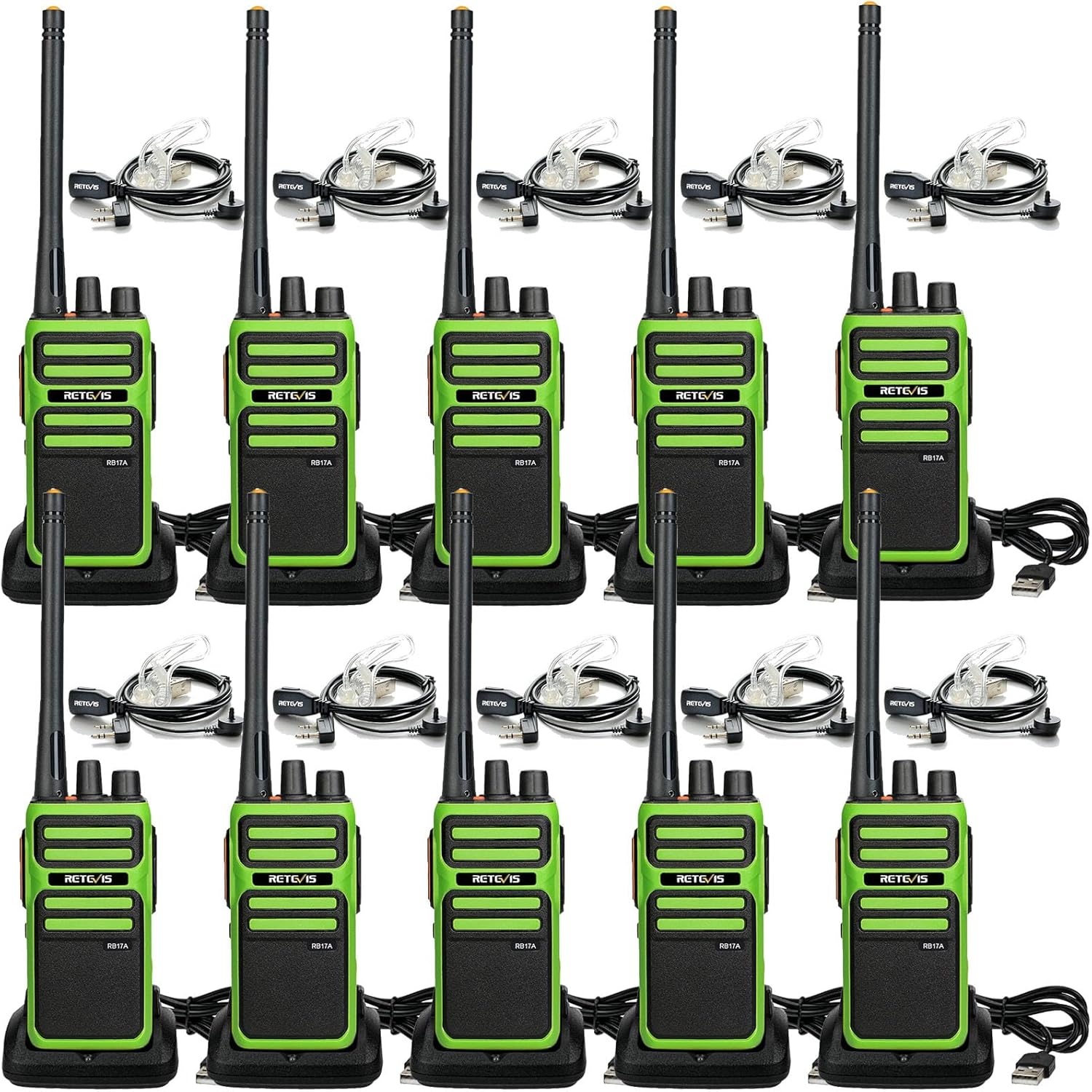 Retevis RB17A Walkie Talkies Long Range for Business Use