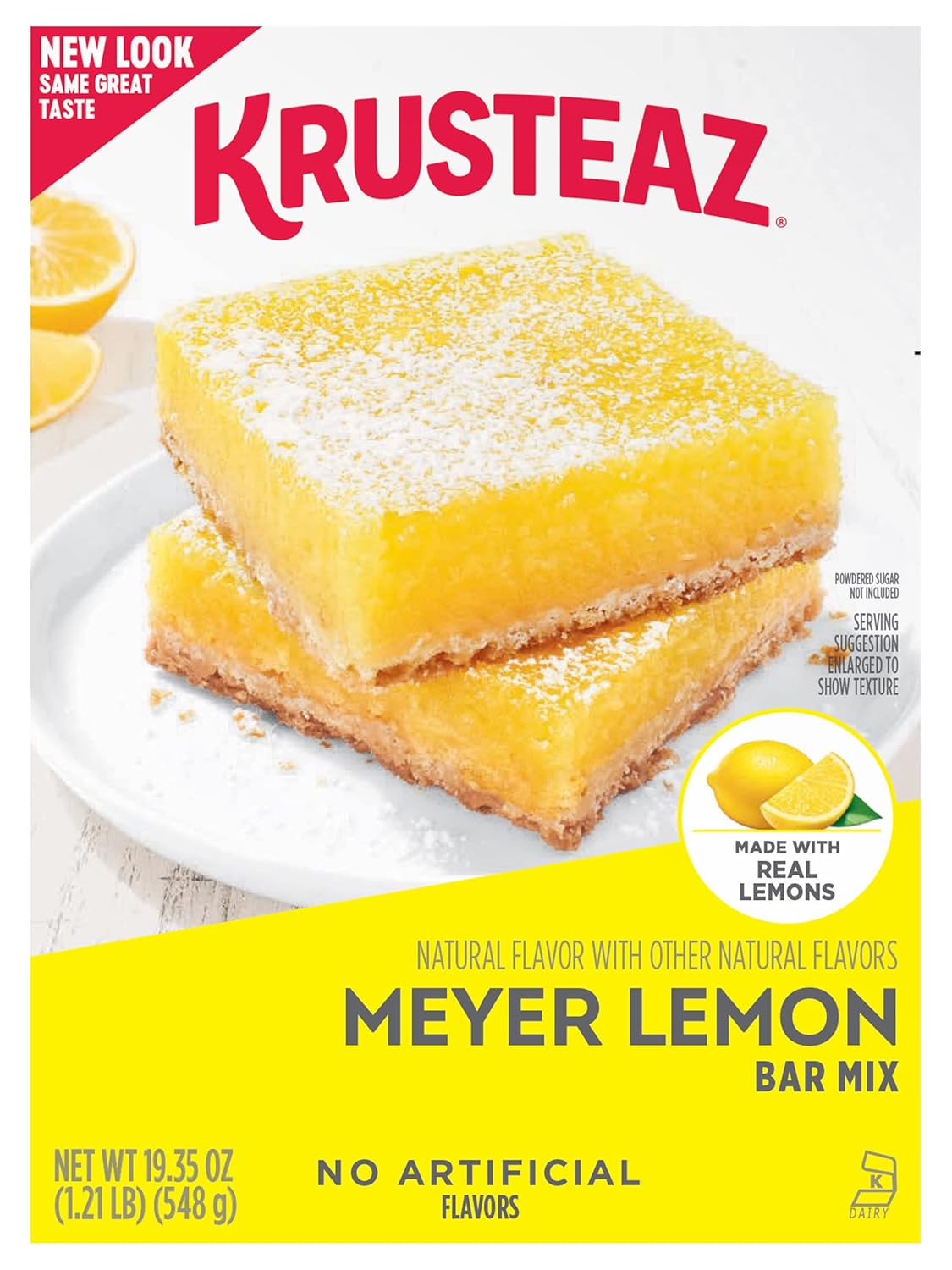 Krusteaz Meyer Lemon Bar Mix - Easy to Make and Delicious