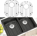 2Pack Sink Protector Grid 13x16 and 11.2x14.5 in - Rust Resistant Sink
