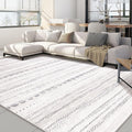8x10 Area Rug Washable Boho Neutral Soft Moroccan Rug - Gray