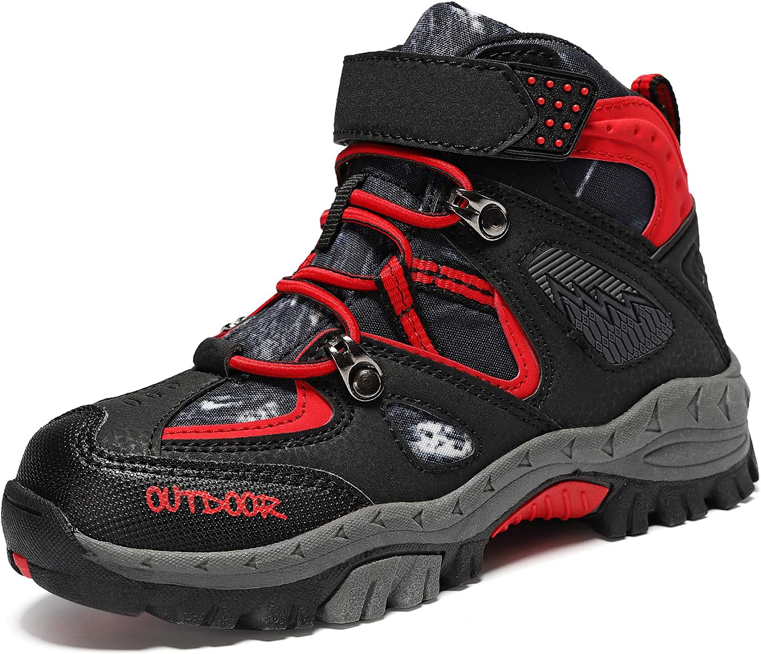 JMFCHI Kids Hiking Boots for Boys and Girls - Comfortable and Durable