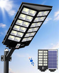 Solar Street Light Y-9800W 6500K Dusk-to-Dawn - Bright Motion Sensor