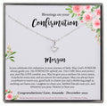 Personalized Confirmation Gifts for Teenage Girl CZ Diamond Necklace