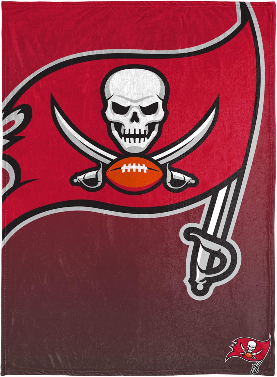FOCO NFL Micro Raschel Throw Blanket for Tampa Bay Buccaneers Fans