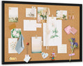 Miratino Large Bulletin Board 36 in x 24 in Cork Board - Stylish Wall