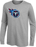 NFL Men's Long Sleeve Stadium Logo Tee for Game Day Enthusiasts