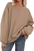Oversized Sweatshirt for Women Fall 2025 Crewneck Long Sleeve Top