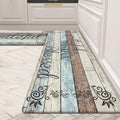 HEBE Anti Fatigue Kitchen Mat Set of 2 for Comfort and Style