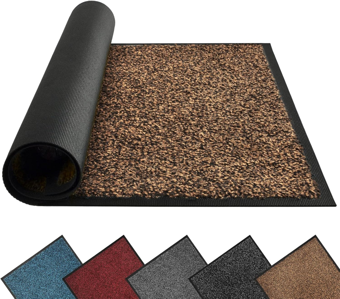Mibao Front Door Mat: Durable Non-Slip Waterproof Doormat