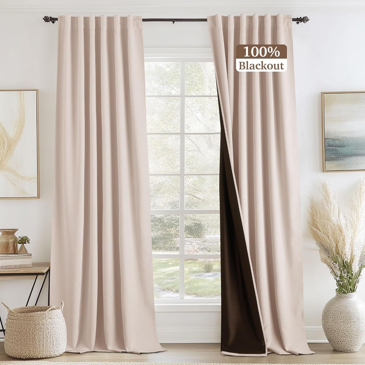 Princess Room Upgrade: Pink Blackout Curtains