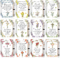 Christian Gifts Set 48 Pcs Spiral Notebooks and Pens - Bulk